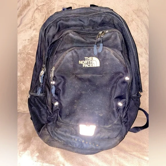 The North Face Bags Black North Face Book Bag Poshmark